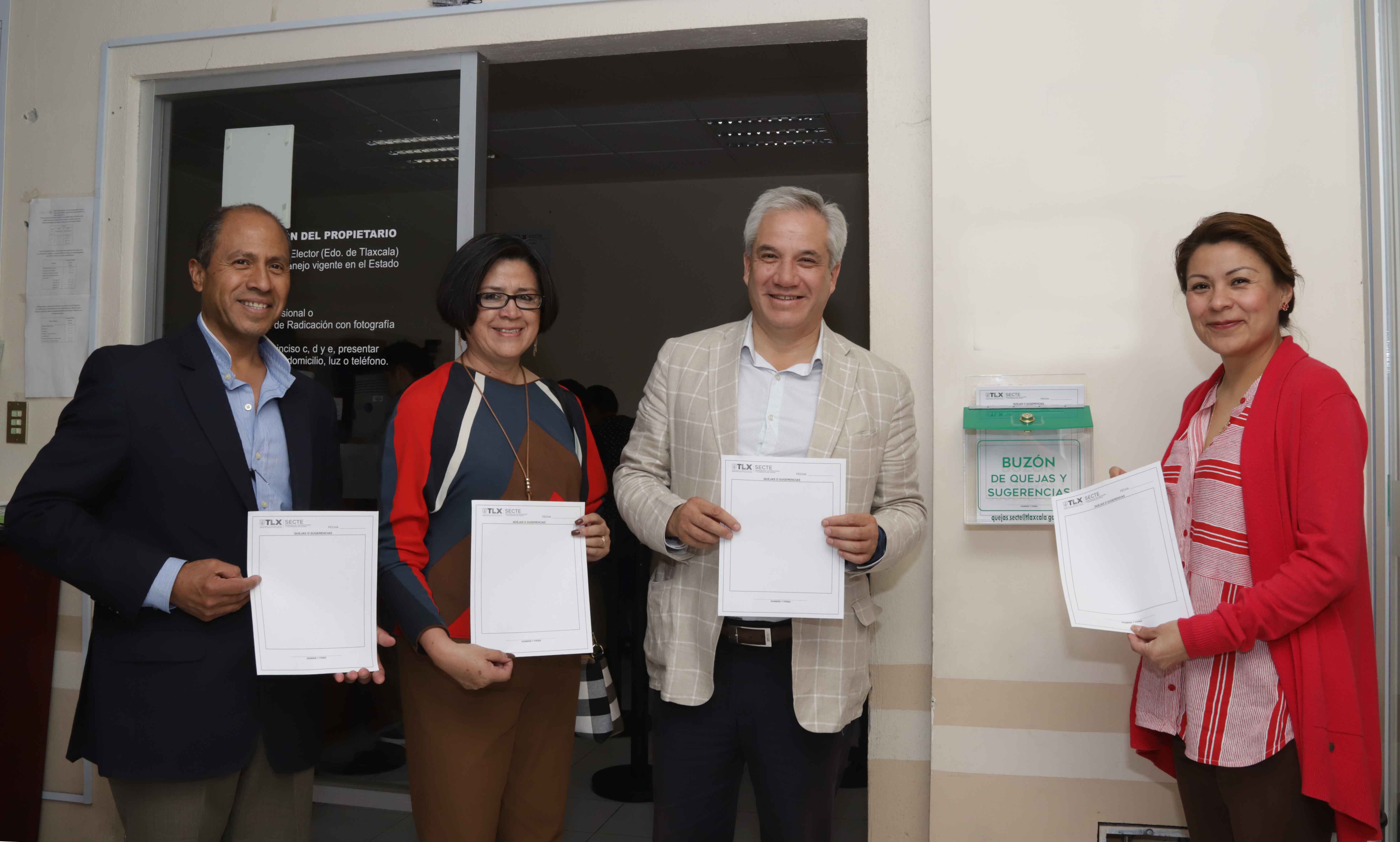 Instala SECTE buzones de sugerencias en sus ocho delegaciones